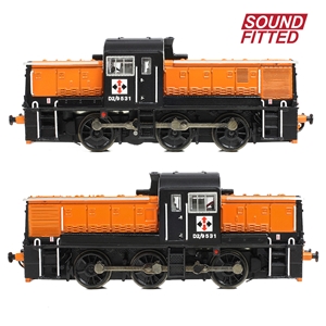 372-954SF Class 14 D2/9531 NCB British Oak Orange & Black-2