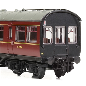 374-880 LMS 50ft Inspection Saloon BR Maroon (Black Ends) (2)