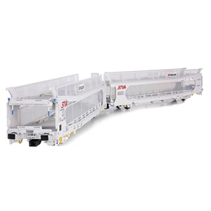38-251K IPA Twin Double Deck Car Transporter STVA Grey -1