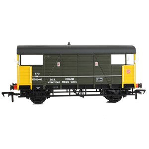 38-915K SECR Dancehall Brake Van - DS55466 BR Crane Runner - SIDE