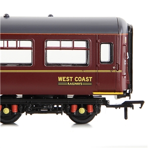 39-354 BR Mk2 TSO Tourist Second Open WCRC Maroon - 1