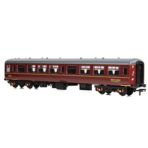39-354 BR Mk2 TSO Tourist Second Open WCRC Maroon - 2